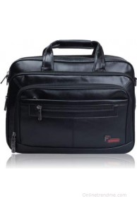 F Gear 17 inch Laptop Messenger Bag(Black)